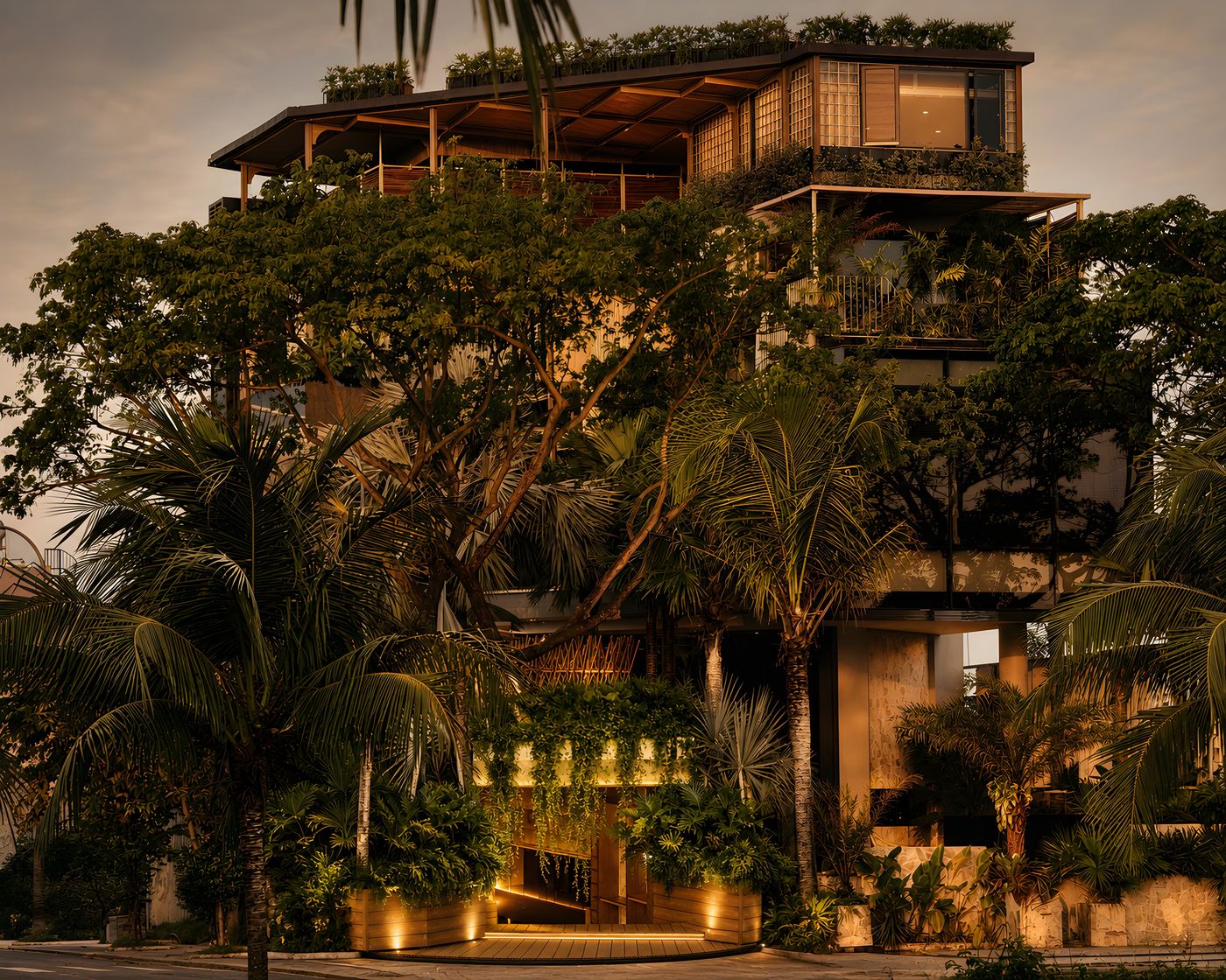 The Hideout Wellness building in FPT City, Da Nang