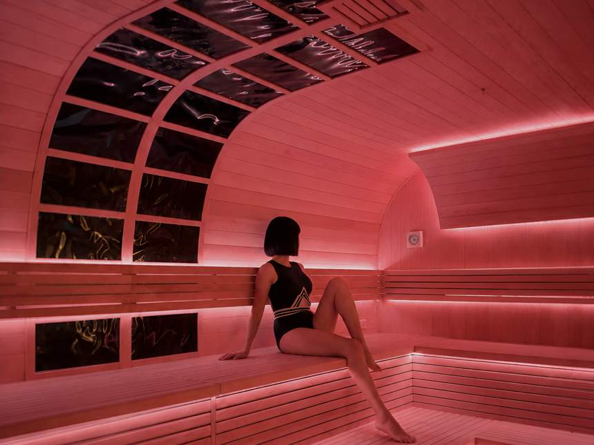 The Grand Hybrid Sauna at Hideout Wellness, Da Nang