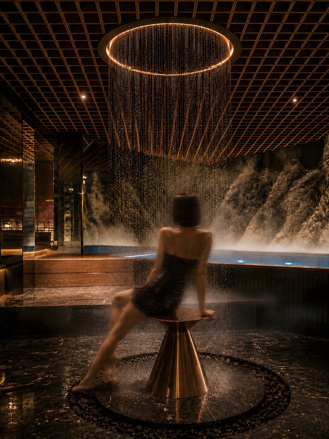 The Rain Shower at Hideout Wellness, Da Nang