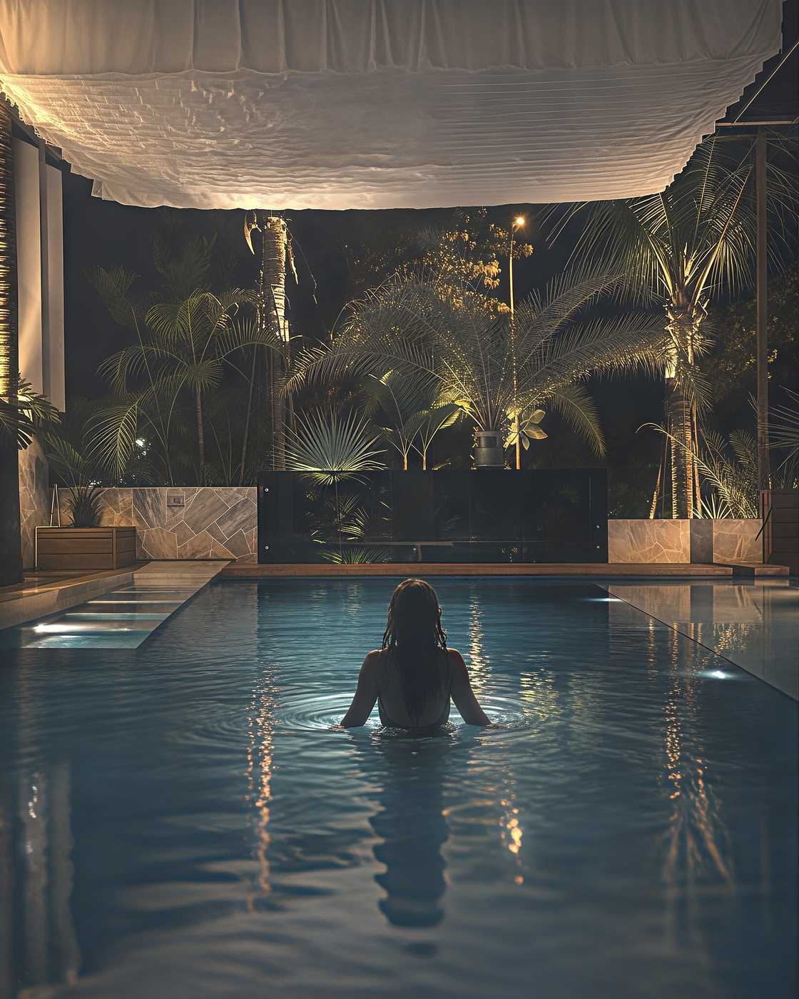 The Urban Jungle Pool at Hideout Wellness, Da Nang