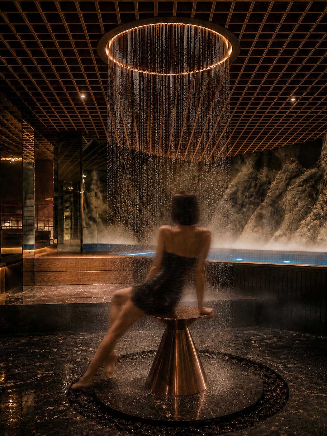 The signature experiential rain shower